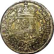 1 Patagon - Charles II Type II, Belgium, 1694-1700 reverse image
