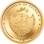 1 Dollar Four Leaf Clover 2020 obverse image