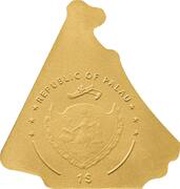 1 Dollar Sailboat, Palau, 2021 obverse image