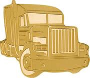 1 Dollar Truck, Palau, 2022 reverse image
