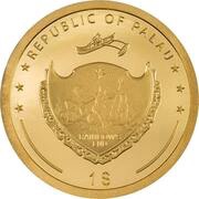 1 Dollar Four Leaf Clover 2023 obverse image
