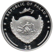 2 Dollars Gorch Fock obverse image