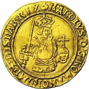1 Gold Real - Charles V obverse image