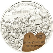 2 Dollars 1st Commandment, Palau, 2011 reverse image