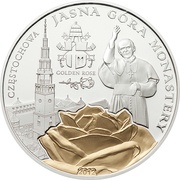2 Dollars Jasna Gora Monastry, Palau, 2012 reverse image