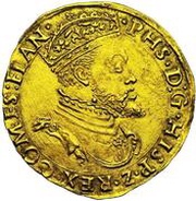 1 Gold Real - Philip II obverse image