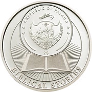 2 Dollars Crucifixion of Jesus obverse image