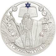 2 Dollars Moses, Palau, 2017 reverse image