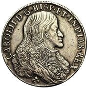 1 Ducaton - Charles II Fourth bust, piedfort of double weight obverse image