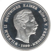 5 Dollars Prussian 5 Marks, Palau, 1999 reverse image