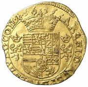 1 Crown - Albert and Isabella, Belgium, 1615-1620 reverse image