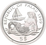 5 Dollars Shark obverse image