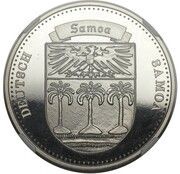 5 Dollars German Samoa; Essai reverse image