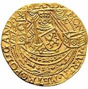 ½ Rose Noble - Ghent Revolt Lion in Banner obverse image