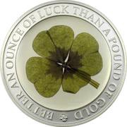 5 Dollars Ounce of Luck, Palau, 2006 reverse image