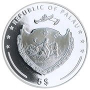 5 Dollars Islands Dreams obverse image
