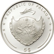5 Dollars Volcano obverse image