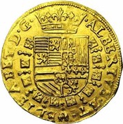 2 Albertins - Albert and Isabella obverse image