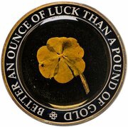 5 Dollars Ounce of Luck, Palau, 2006 reverse image