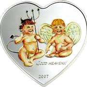 5 Dollars Good Heavens!, Palau, 2007 reverse image