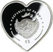 5 Dollars Endless Love obverse image
