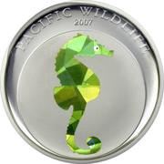 5 Dollars Seahorse, Palau, 2007 reverse image