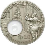 5 Dollars Telescope - Hans Lippersheg, Palau, 2008 reverse image