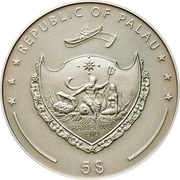 5 Dollars Louis Braille obverse image