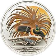 5 Dollars Bird of Paradise, Palau, 2009 reverse image