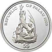 5 Dollars Red Lionfish obverse image