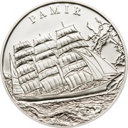 5 Dollars Pamir, Palau, 2009 reverse image