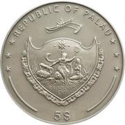 5 Dollars Emeralds obverse image