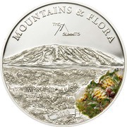 5 Dollars Kilimanjaro, Palau, 2010 reverse image