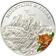 5 Dollars Carstensz Pyramid, Palau, 2010 reverse image