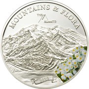 5 Dollars Mount McKinley, Palau, 2010 reverse image
