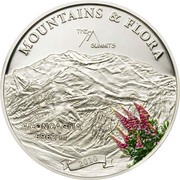 5 Dollars Aconcagua, Palau, 2010 reverse image