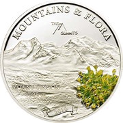 5 Dollars Mount Vinson, Palau, 2010 reverse image