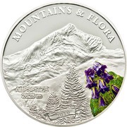 5 Dollars Alpspitze, Palau, 2010 reverse image