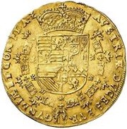 2 Sovereigns - Albert and Isabella, Belgium, 1611-1620 reverse image