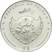 5 Dollars Sea Breeze obverse image