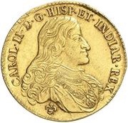 ½ Gold Ducaton - Charles II obverse image