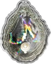 5 Dollars Pearl Oyster, Palau, 2011 reverse image