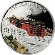 5 Dollars Potala Palace, Palau, 2011 reverse image
