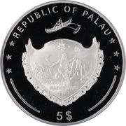 5 Dollars Chapel Bridge obverse image