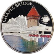 5 Dollars Chapel Bridge, Palau, 2011 reverse image
