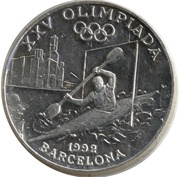 20 Diners - Joan Martí i Alanis XXV Summer Olympic Games, Andorra, 1989 reverse image
