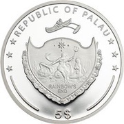 5 Dollars Persepolis-Shiraz obverse image
