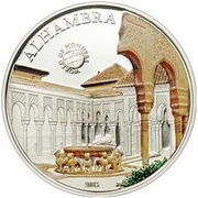 5 Dollars Alhambra, Palau, 2011 reverse image