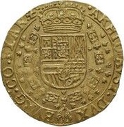 2 Sovereigns - Charles II, Belgium, 1668 reverse image
