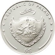 5 Dollars Ojos Del Salado obverse image